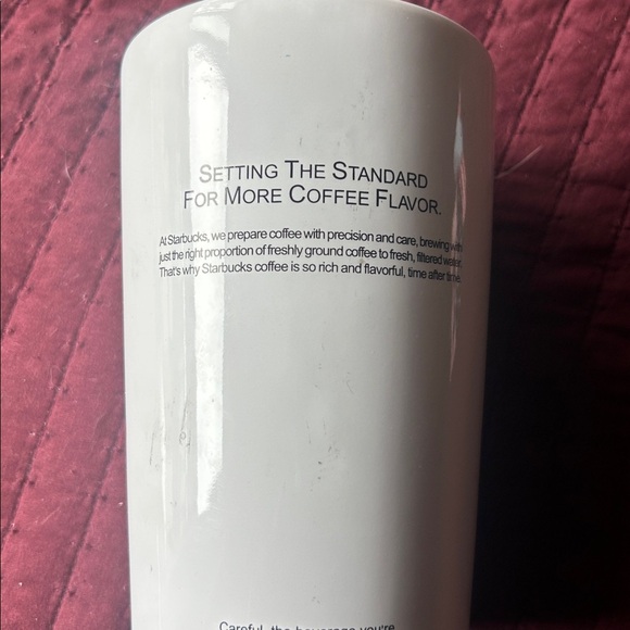 Starbucks Barista White Mug with Green Logo- flower Vase! - Picture 3 of 6